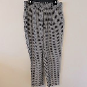 JOIE 100% silk printed pants